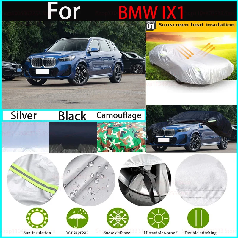 Водонепроницаемые автомобильные чехлы для BMW IX1, всесезонный автомобильный чехол, полное покрытие, пылезащитный, снежный и устойчивый к ультрафиолетовому излучению
Водонепроницаемые автомобильные чехлы для BMW IX1, всесезонный автомобильный чехол, полное покрытие, пылезащитный, снежный и устойчивый к ультрафиолетовому излучению