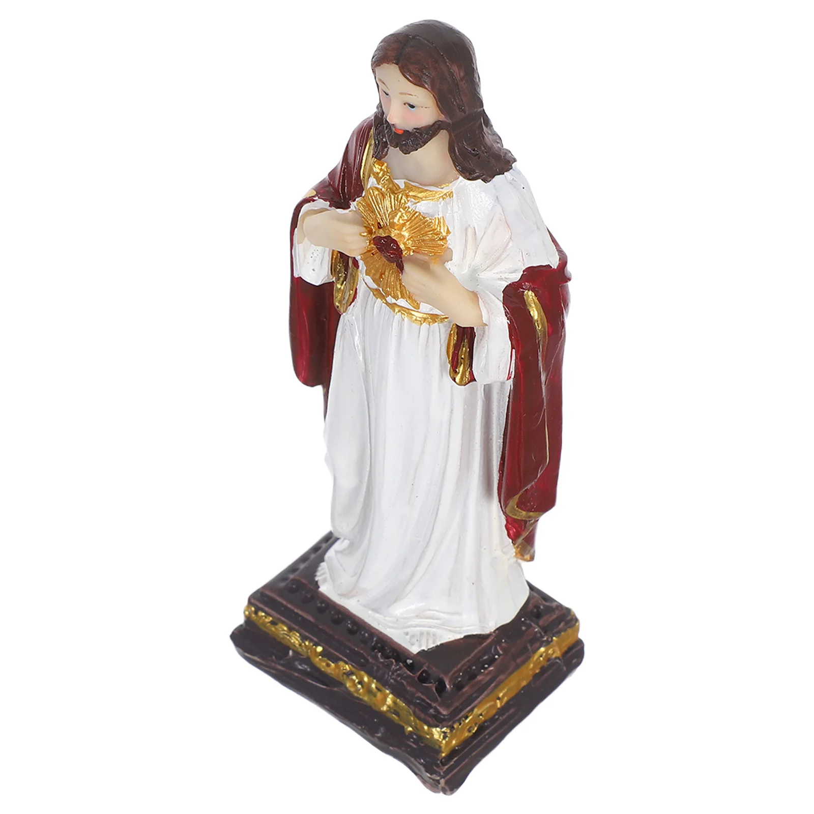 Miniature Holy Resin Statue Religious For Christmas Home Church Decor Small Resin Statue Sculpture Desktop Ornament
Miniature Holy Resin Statue Religious For Christmas Home Church Decor Small Resin Statue Sculpture Desktop Ornament