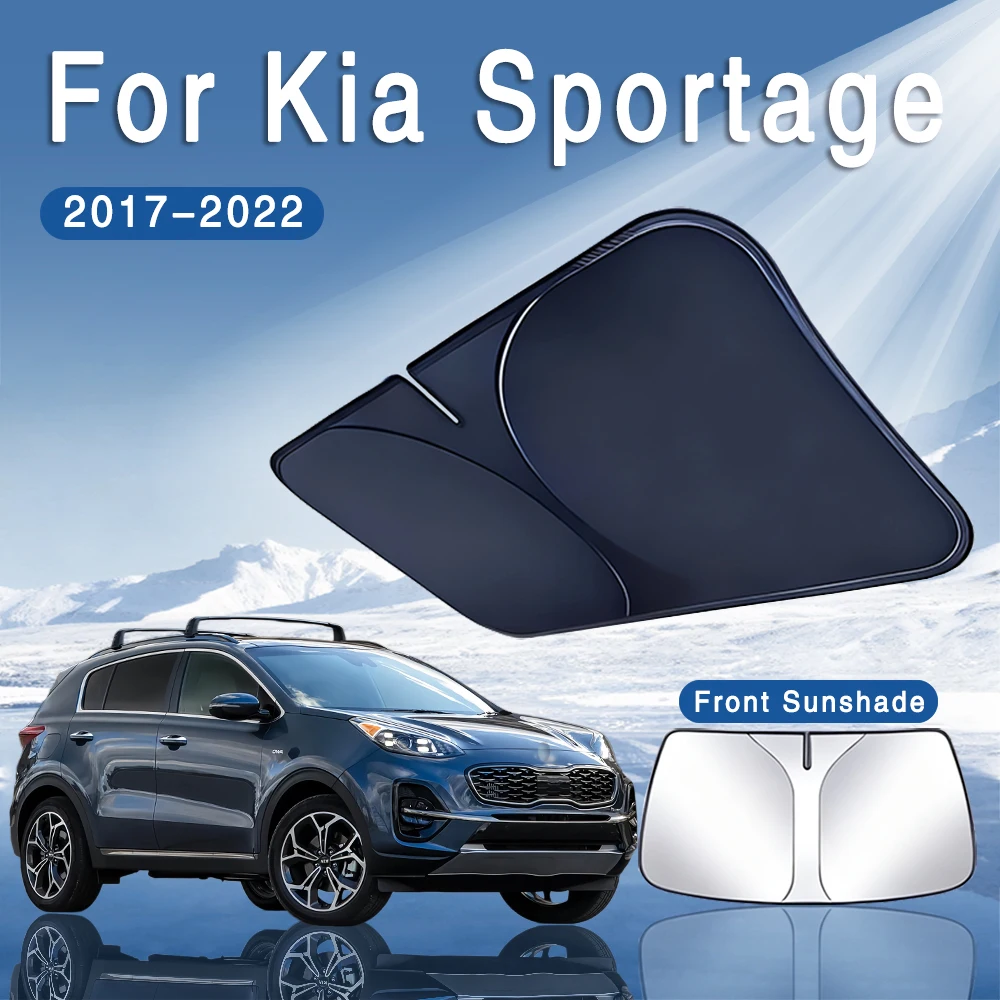 For Kia Sportage 2017-2022 Foldable Car Sun Visor Front Windshield Sunshade Heat Insulation Summer Cooling Auto Accessories
For Kia Sportage 2017-2022 Foldable Car Sun Visor Front Windshield Sunshade Heat Insulation Summer Cooling Auto Accessories