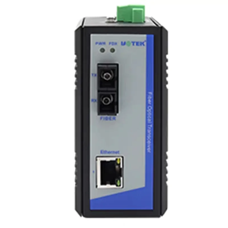 UT-2601GSM-SC-220 Gigabit Fiber Optic Transceiver 1 Optical 1 Electrical Gigabit Industrial Single Mode Dual Fiber
UT-2601GSM-SC-220 Gigabit Fiber Optic Transceiver 1 Optical 1 Electrical Gigabit Industrial Single Mode Dual Fiber