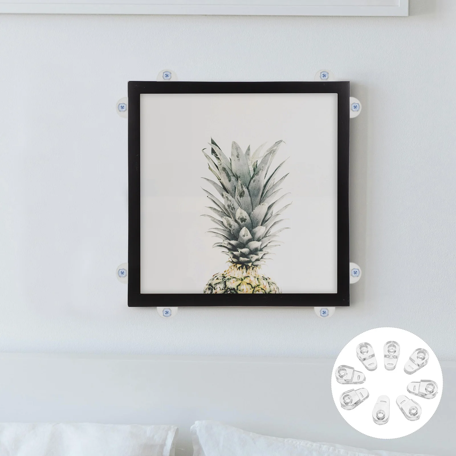 30Pcs Clear Glass Panel Clips Practical Cabinet Door Fixing Hardware Decorative Transparent Plastic Clamp Cabinet Clamps Fixed
30Pcs Clear Glass Panel Clips Practical Cabinet Door Fixing Hardware Decorative Transparent Plastic Clamp Cabinet Clamps Fixed