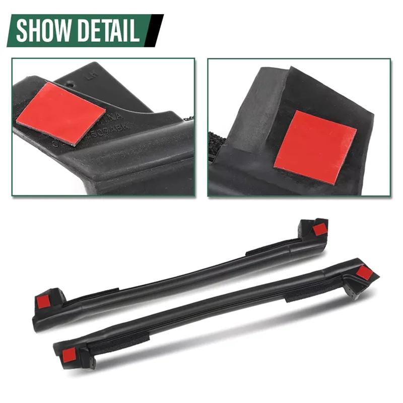 Front & Rear Top Mounted Side Weatherstrip Seal 10313370 10313371 Fit For Corvette 1997-2004-M53K
Front & Rear Top Mounted Side Weatherstrip Seal 10313370 10313371 Fit For Corvette 1997-2004-M53K