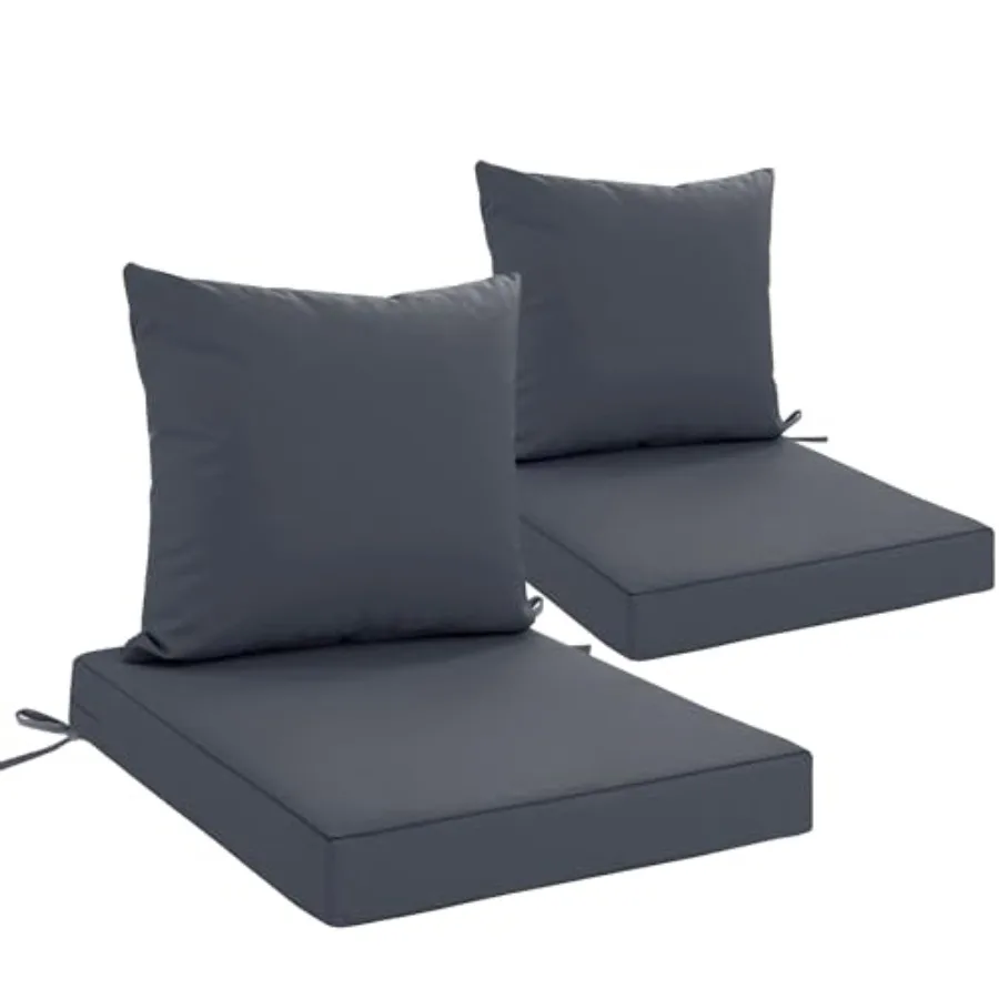 Outdoor Cushions for Patio Furniture, Waterproof Outdoor Chair Cushion w/Fade-Resistant, Removable and Machine-Washable Cover,
Outdoor Cushions for Patio Furniture, Waterproof Outdoor Chair Cushion w/Fade-Resistant, Removable and Machine-Washable Cover,