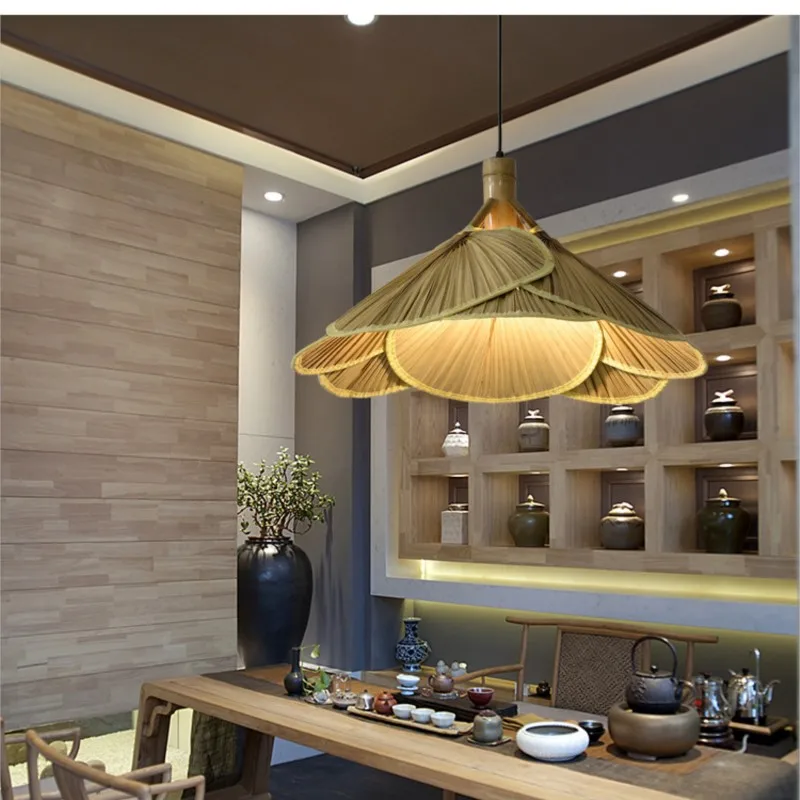 Creative Personality Zen Chinese Art Bamboo Light Tea Room Restaurant Retro Nostalgic Chandelier(With light bulb)
Creative Personality Zen Chinese Art Bamboo Light Tea Room Restaurant Retro Nostalgic Chandelier(With light bulb)