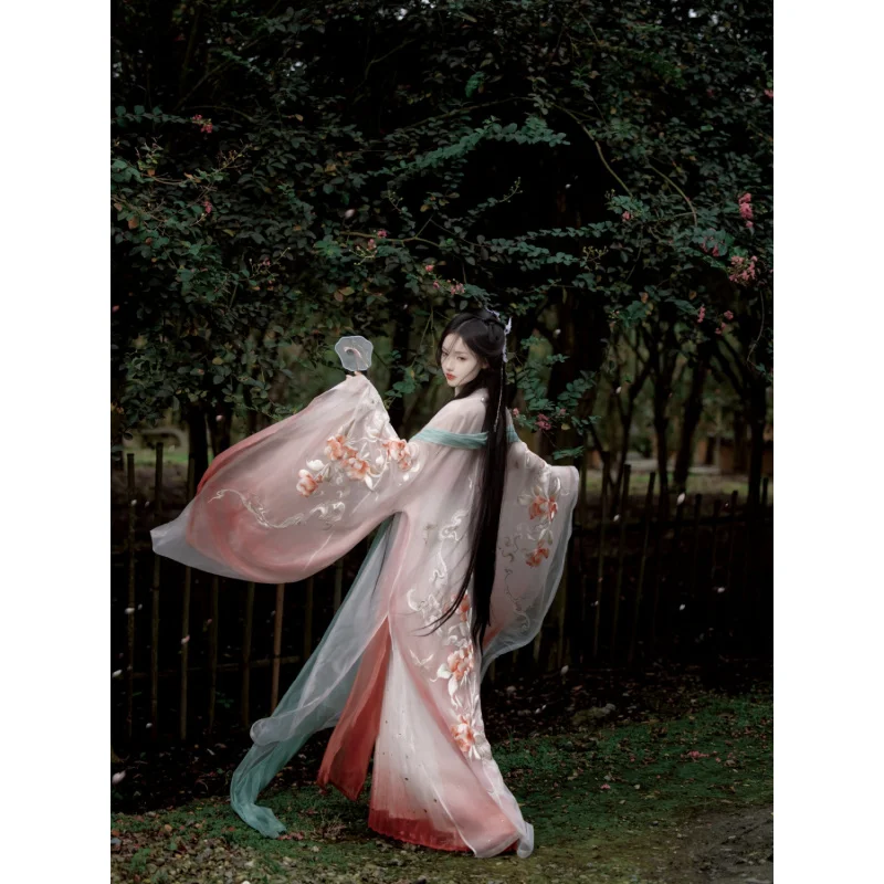 CosplayFragrant Jade Inscription Hanfu - Women's Tang Dynasty Hezi Skirt - Embroidered Floral One-Piece Wide Sleeve Chest-High P
CosplayFragrant Jade Inscription Hanfu - Women's Tang Dynasty Hezi Skirt - Embroidered Floral One-Piece Wide Sleeve Chest-High P