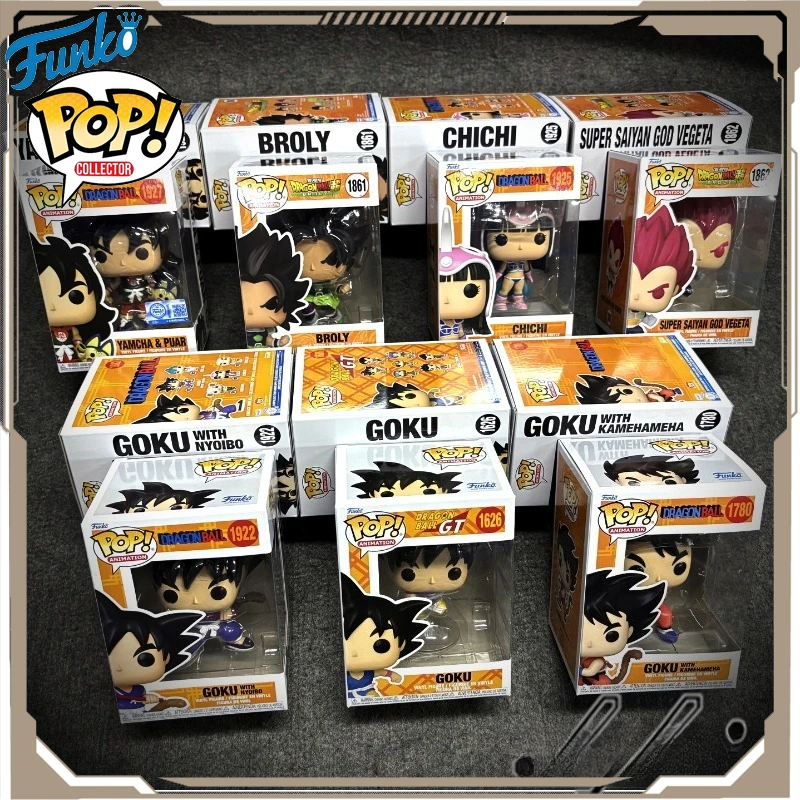Funko Pop Original Dragon Ball Anime Figure Yamcha and Puer Vegeta Brolly Action Figure Toys for Boys Girls Kids Gift
Funko Pop Original Dragon Ball Anime Figure Yamcha and Puer Vegeta Brolly Action Figure Toys for Boys Girls Kids Gift
