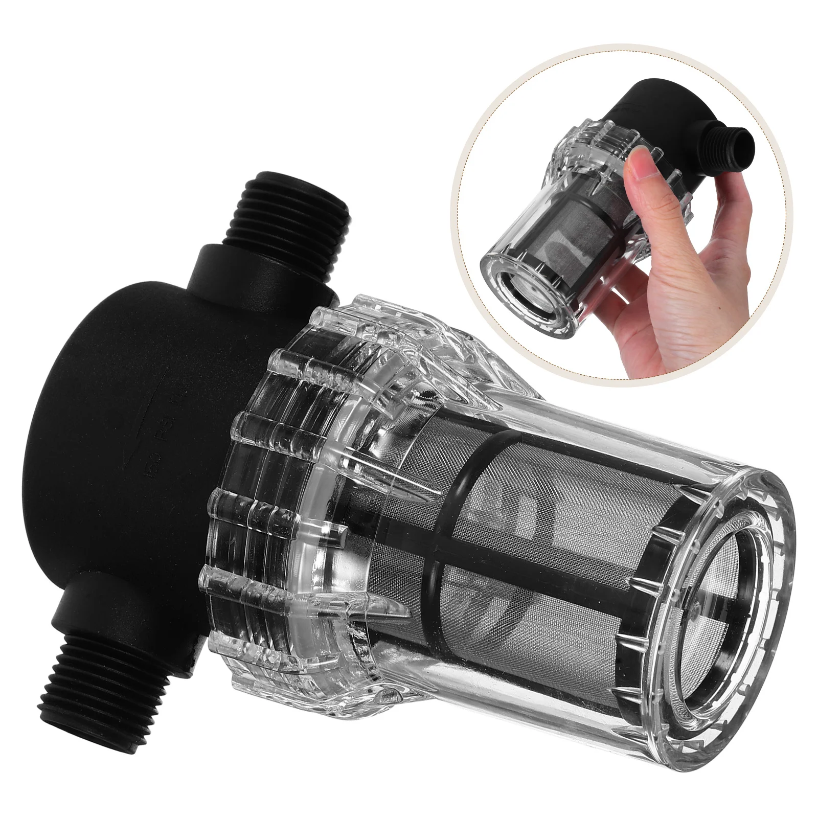 RV Water Tank Filter 1/2 Inch Inner Outer Threads 80 Mesh Screen For Camper Hose Strainer Inline Replacement Garden Fine
RV Water Tank Filter 1/2 Inch Inner Outer Threads 80 Mesh Screen For Camper Hose Strainer Inline Replacement Garden Fine