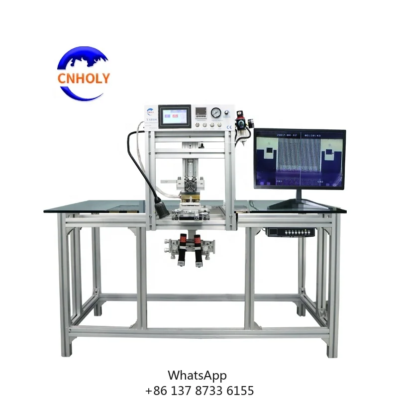 CNHOLY TAB100 ТВ-склеивающая машина Лучшая новая модель для ТВ-панели Гибкий кабель COF Склеивание ЖК-дисплея/светодиодного экрана Ремонт ПЛК Основные компоненты
CNHOLY TAB100 ТВ-склеивающая машина Лучшая новая модель для ТВ-панели Гибкий кабель COF Склеивание ЖК-дисплея/светодиодного экрана Ремонт ПЛК Основные компоненты