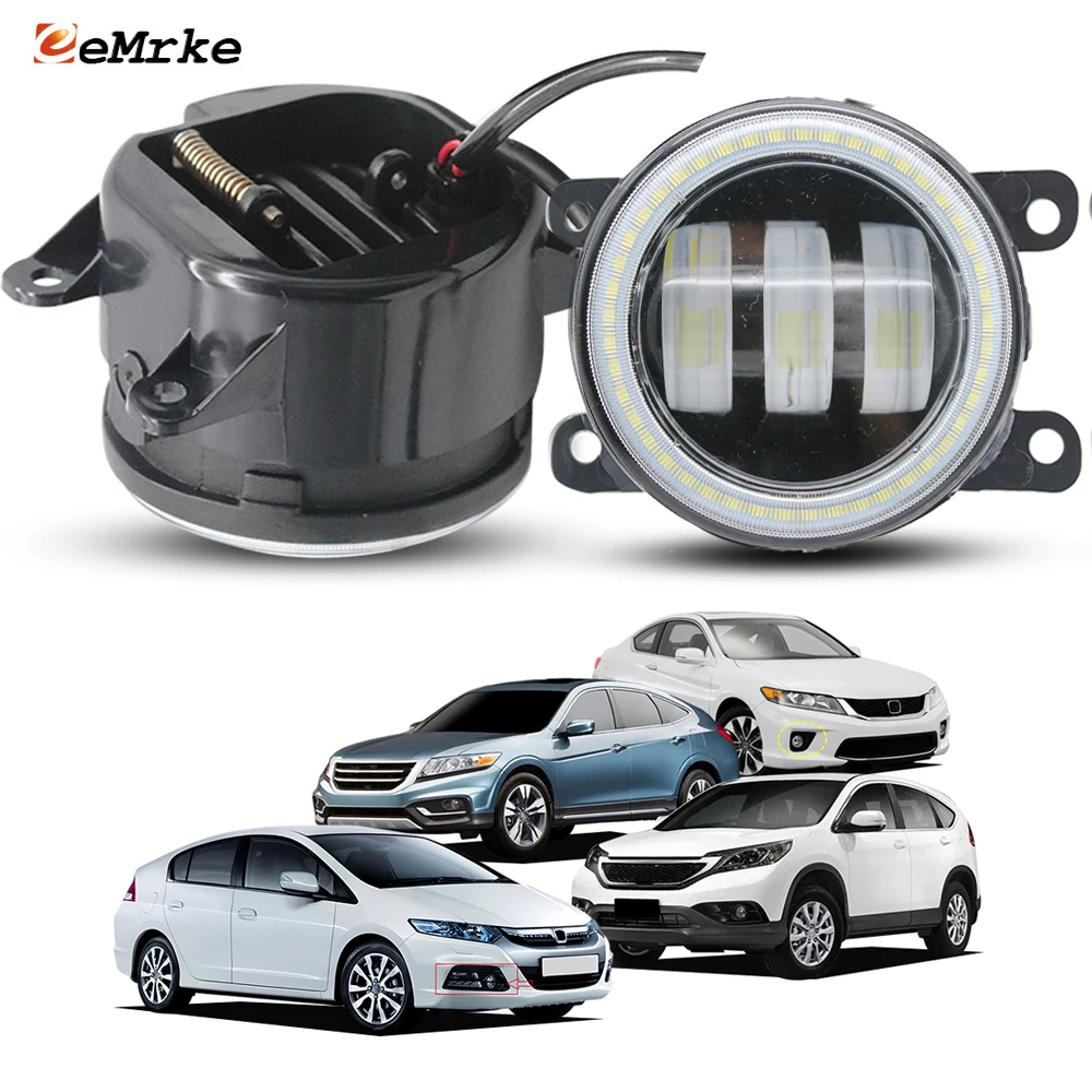 Led Fog Lights 40W For Honda Accord Coupe MK9 2012 2013 2014 Crosstour '13-2015 CR-V RM Insight '12-'14 with Car Angel Eyes DRL
Led Fog Lights 40W For Honda Accord Coupe MK9 2012 2013 2014 Crosstour '13-2015 CR-V RM Insight '12-'14 with Car Angel Eyes DRL