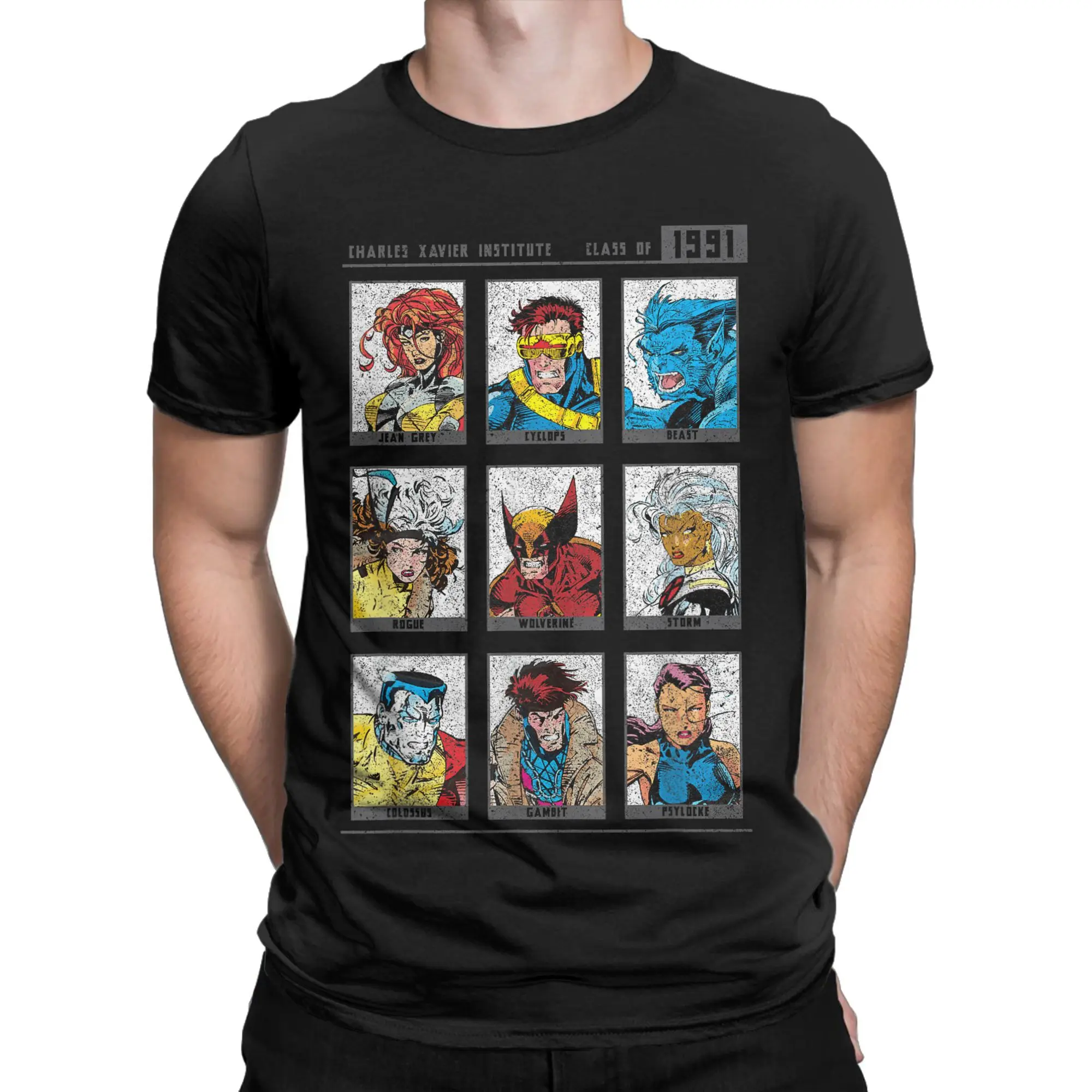 Cool X Мужские футболки Charles Xavier Institute Class Of 1991, мужские футболки с круглым вырезом из чистого хлопка, футболки с короткими рукавами, подарок
Cool X Мужские футболки Charles Xavier Institute Class Of 1991, мужские футболки с круглым вырезом из чистого хлопка, футболки с короткими рукавами, подарок