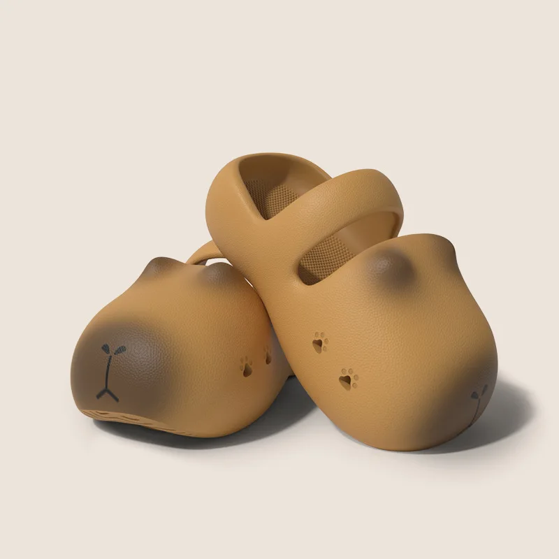 Kapibala Slippers For Women Summer New Style Cartoon Strap Slippers Outdoor Beach Slippers Anti Slip Beach Sandals For Bathing
Kapibala Slippers For Women Summer New Style Cartoon Strap Slippers Outdoor Beach Slippers Anti Slip Beach Sandals For Bathing