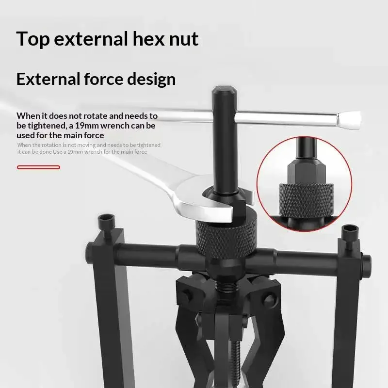 1Pcs 3 Jaw Adjustable Remover Wheel Gear Extractor Automotive Machine Tool Car Carbon Steel Inner Heavy Duty Bearing Puller
1Pcs 3 Jaw Adjustable Remover Wheel Gear Extractor Automotive Machine Tool Car Carbon Steel Inner Heavy Duty Bearing Puller