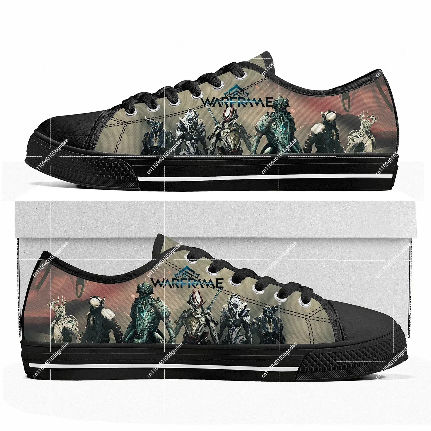 Hot Cartoon Game Warframe Low Top Sneakers Womens Mens Teenager Shoes Casual Fashion Tailor Made Canvas Sneaker
Hot Cartoon Game Warframe Low Top Sneakers Womens Mens Teenager Shoes Casual Fashion Tailor Made Canvas Sneaker