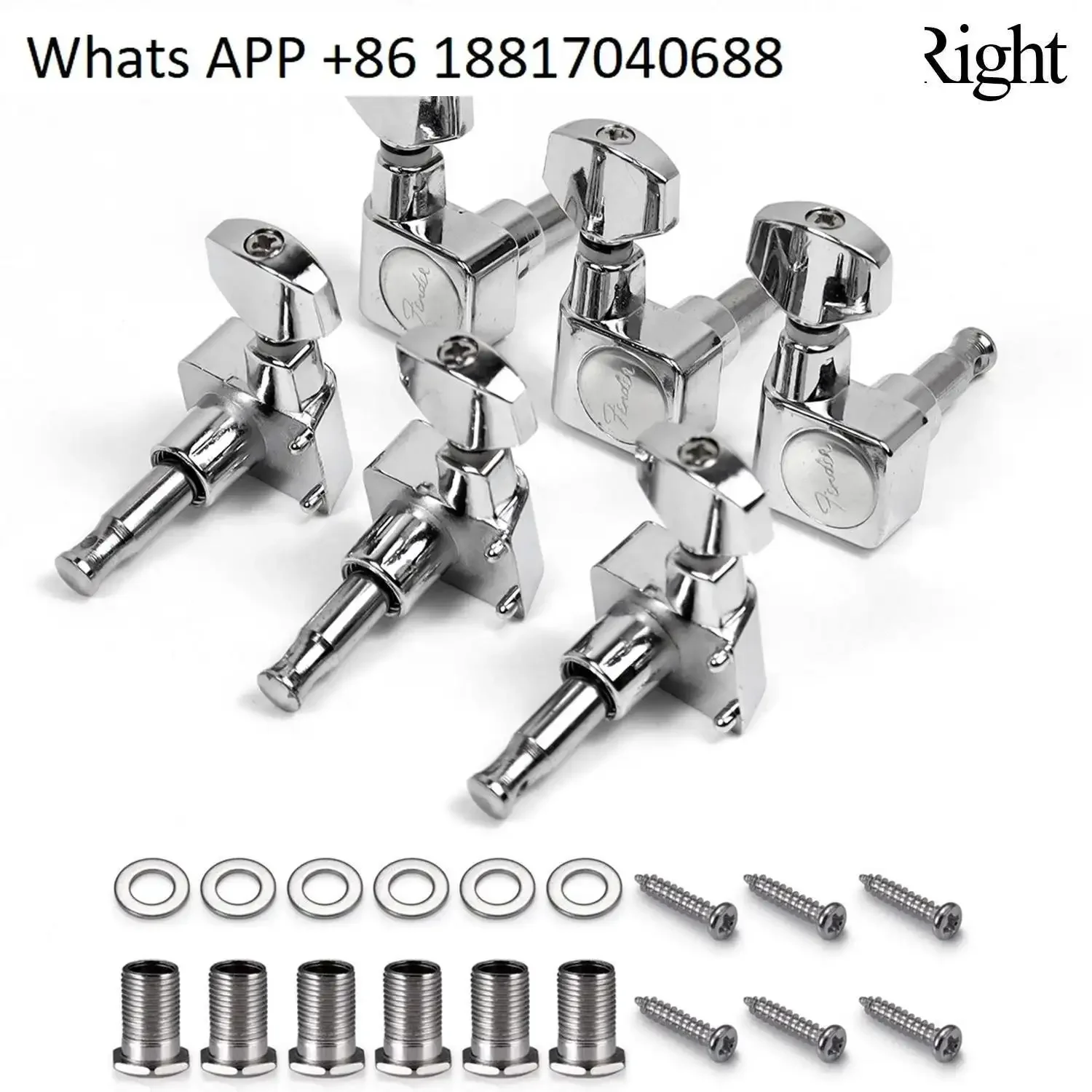 American Standard, Electric Guitar String Shaft Fully Enclosed String Button, Right for ST TL
American Standard, Electric Guitar String Shaft Fully Enclosed String Button, Right for ST TL