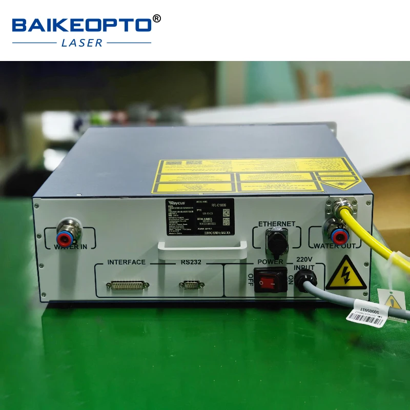 Raycus RFL-C1500(C25H) high power Single Module CW Fiber Laser Source for Laser Welding Machine high definition
Raycus RFL-C1500(C25H) high power Single Module CW Fiber Laser Source for Laser Welding Machine high definition