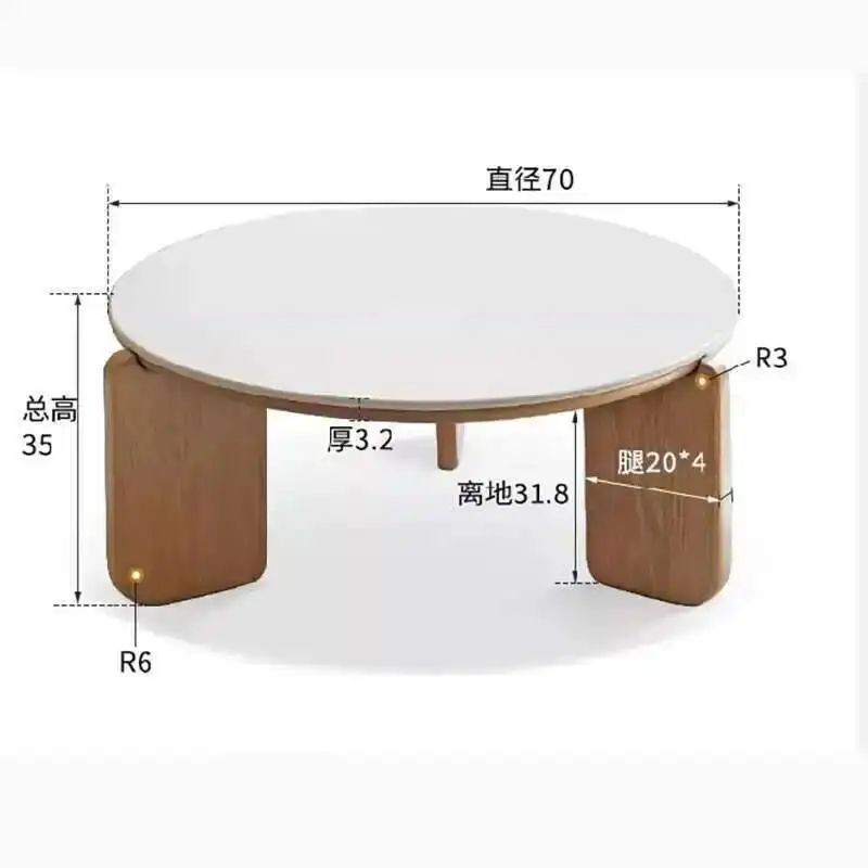 Modern Design Coffee Table Living Room Luxury Wood Nordic Side Table Home Unique Table Basse De Salon Furniture Decoration
Modern Design Coffee Table Living Room Luxury Wood Nordic Side Table Home Unique Table Basse De Salon Furniture Decoration