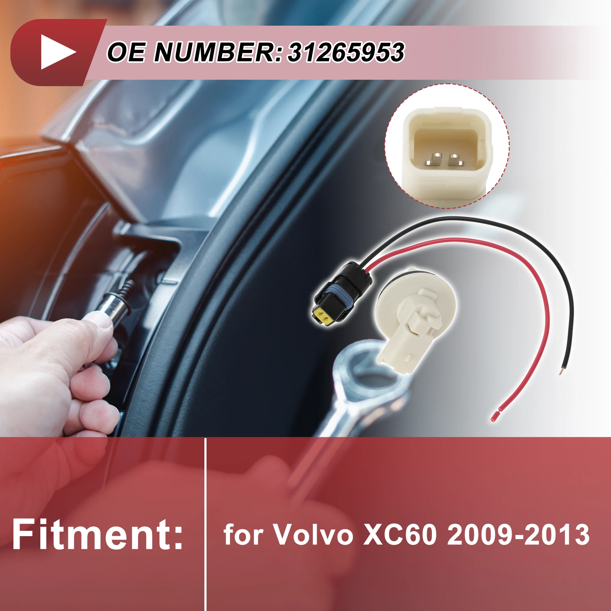 UXCELL 1 комплект проводки заднего противотуманной фары для Volvo XC60 2009-2013 No 31265953
UXCELL 1 комплект проводки заднего противотуманной фары для Volvo XC60 2009-2013 No 31265953
