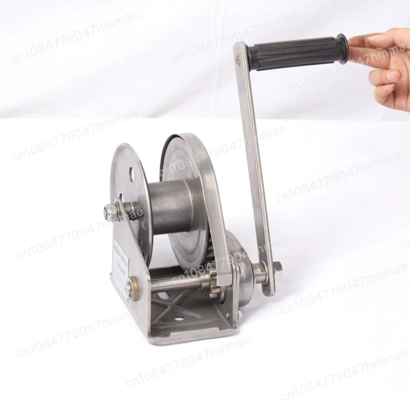 Stainless Steel Self-Locking Manual Hand Crank Winch, Heavy Duty Lifting Hoist Cable Hanger Tool 800LBS to 2600LBS
Stainless Steel Self-Locking Manual Hand Crank Winch, Heavy Duty Lifting Hoist Cable Hanger Tool 800LBS to 2600LBS