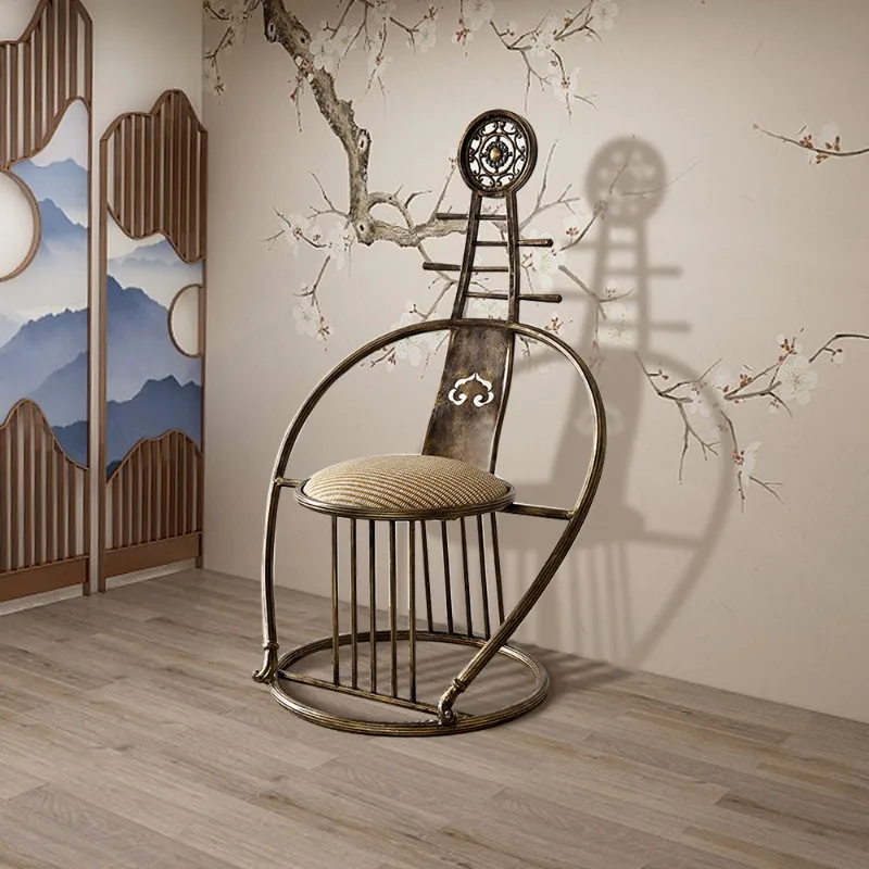 Living Room Chair New Chinese Creative Antique Metal Zen Art Lute Coffee Table Furniture дизайнерская мебель стул ротанг
Living Room Chair New Chinese Creative Antique Metal Zen Art Lute Coffee Table Furniture дизайнерская мебель стул ротанг