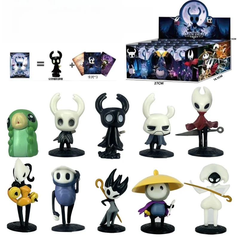 Коллекционная фигурка Hollow Knight 1-24 в слепой коробке, персонажи игры: Рыцарь/Хорнет, аниме-фигурка, коллекционная модель, подарочные игрушки в слепой коробке
Коллекционная фигурка Hollow Knight 1-24 в слепой коробке, персонажи игры: Рыцарь/Хорнет, аниме-фигурка, коллекционная модель, подарочные игрушки в слепой коробке