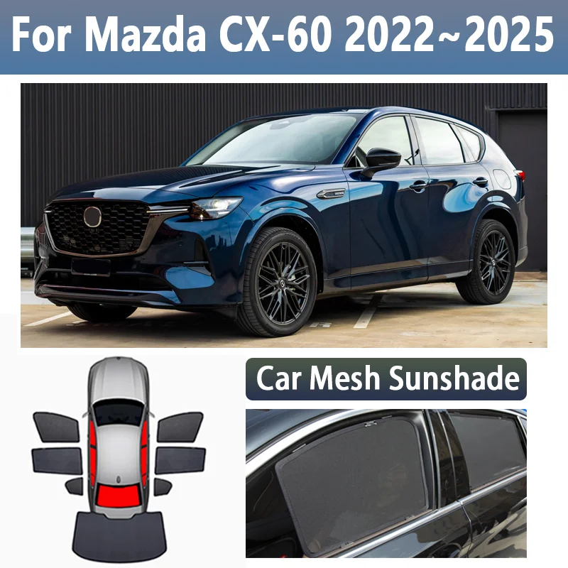 Для Mazda CX-60 2022 2023 2024 2025 автомобильный сетчатый солнцезащитный козырек теплоизоляция светоблокирующие солнцезащитные шторы конфиденциальность автомобильные аксессуары
Для Mazda CX-60 2022 2023 2024 2025 автомобильный сетчатый солнцезащитный козырек теплоизоляция светоблокирующие солнцезащитные шторы конфиденциальность автомобильные аксессуары