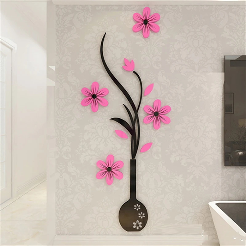 Fashion Warm Home Stereo Wall Sticker Creative Vase Pattern Living Room Background Wall Decals Bedroom Decor Wall Decorations
Fashion Warm Home Stereo Wall Sticker Creative Vase Pattern Living Room Background Wall Decals Bedroom Decor Wall Decorations