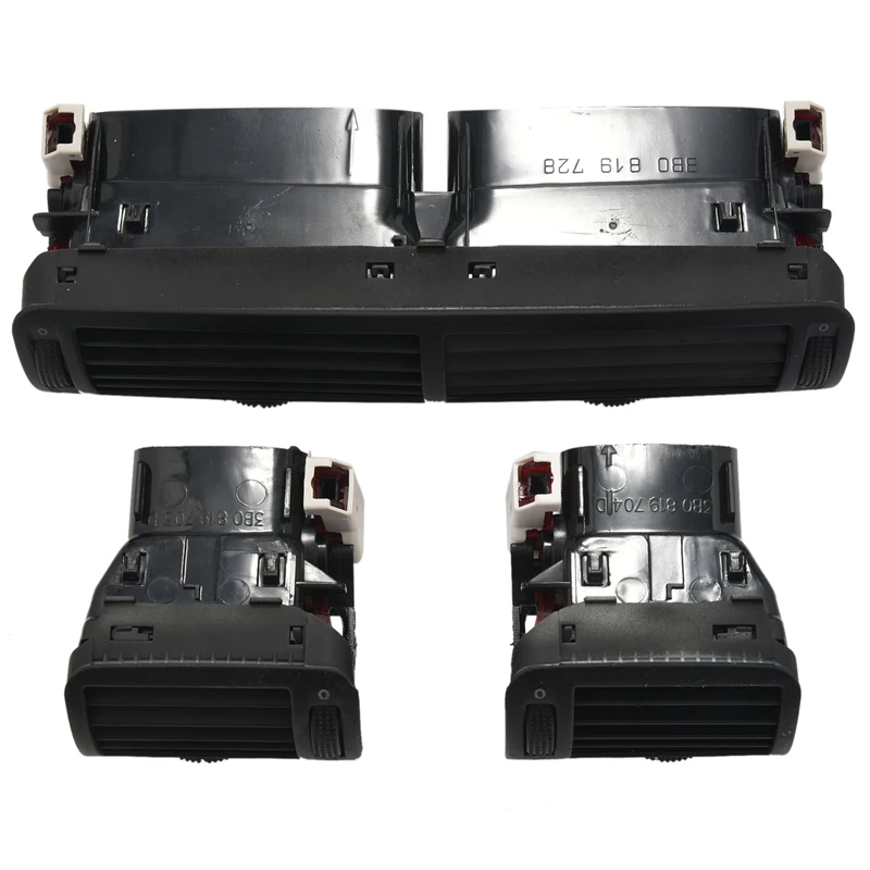 Front Dashboard Left + Right + Central Vent A / C Heater Air Conditioning Vent For Volkswagen Passat B5 1997 1998 1999 2000 2001
Front Dashboard Left + Right + Central Vent A / C Heater Air Conditioning Vent For Volkswagen Passat B5 1997 1998 1999 2000 2001