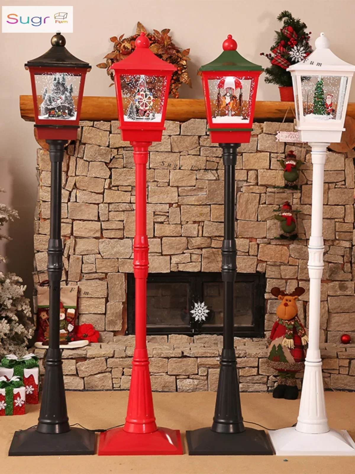 1,9-метровый электрический музыкальный снежный свет, рождественское украшение, снежная сцена, торговый центр, магазин, зал, украшение, подарок на день рождения
1,9-метровый электрический музыкальный снежный свет, рождественское украшение, снежная сцена, торговый центр, магазин, зал, украшение, подарок на день рождения