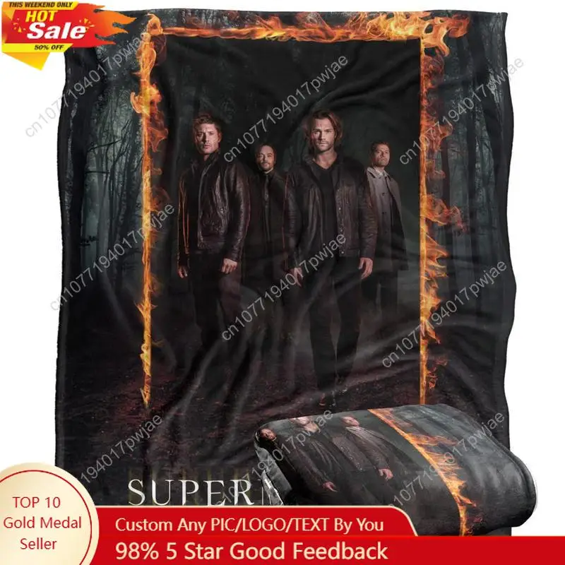 Supernatural Ultra Soft Blanket Custom blankets
Supernatural Ultra Soft Blanket Custom blankets