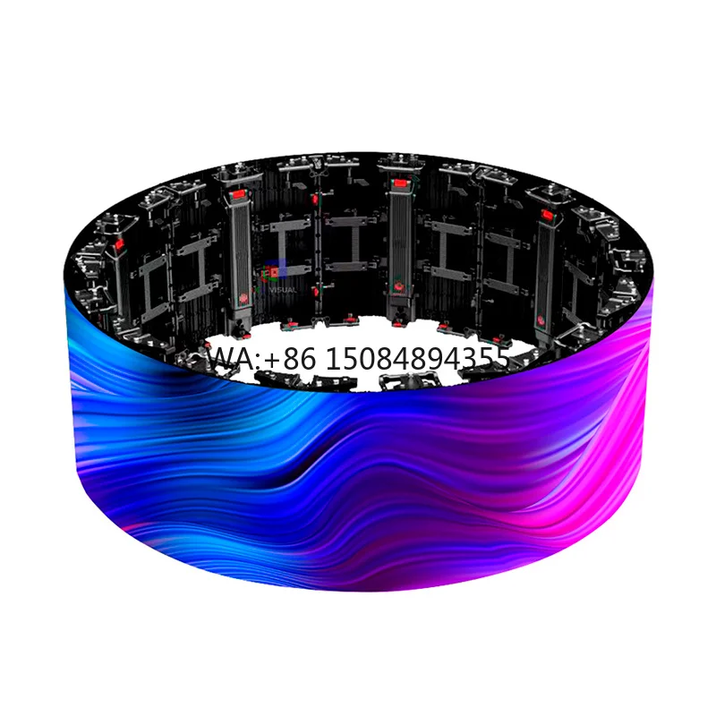Indoor/Outdoor Flexible Rental LED Display P3.91 Video Wall Curved Stage Background LED Screen
Indoor/Outdoor Flexible Rental LED Display P3.91 Video Wall Curved Stage Background LED Screen
