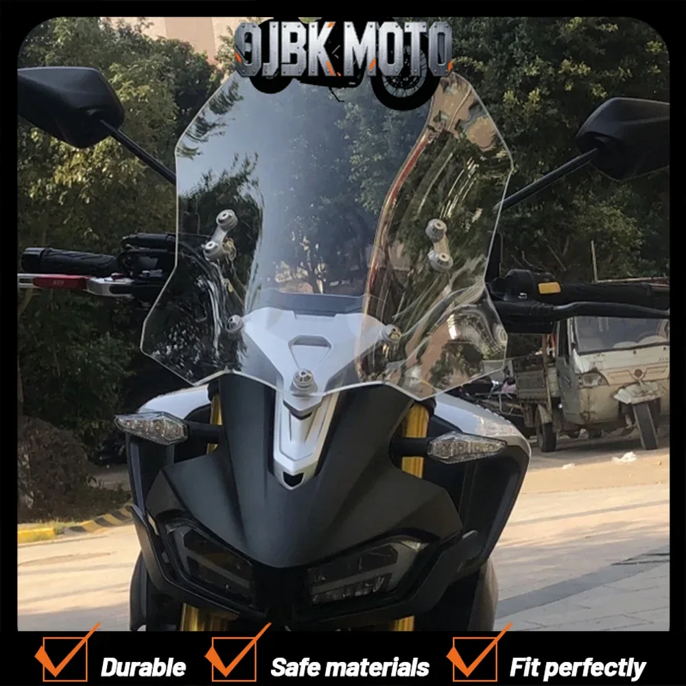 For Haojue XCR300 Motorcycle Modified Windshield Modified Windshield XCR300-2 High-definition Transparent Windshield Deflector
For Haojue XCR300 Motorcycle Modified Windshield Modified Windshield XCR300-2 High-definition Transparent Windshield Deflector