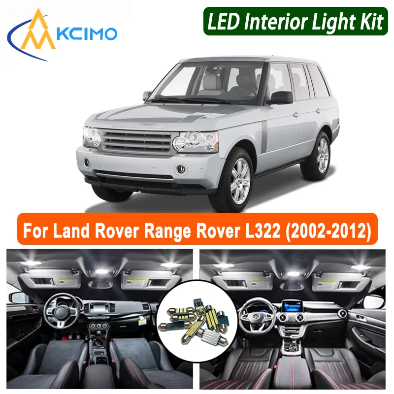 For Land Rover Range Rover III 3 L322 (2002-2012) Interior LED Conversion Kit | Complete Lighting Solution for Classic Models