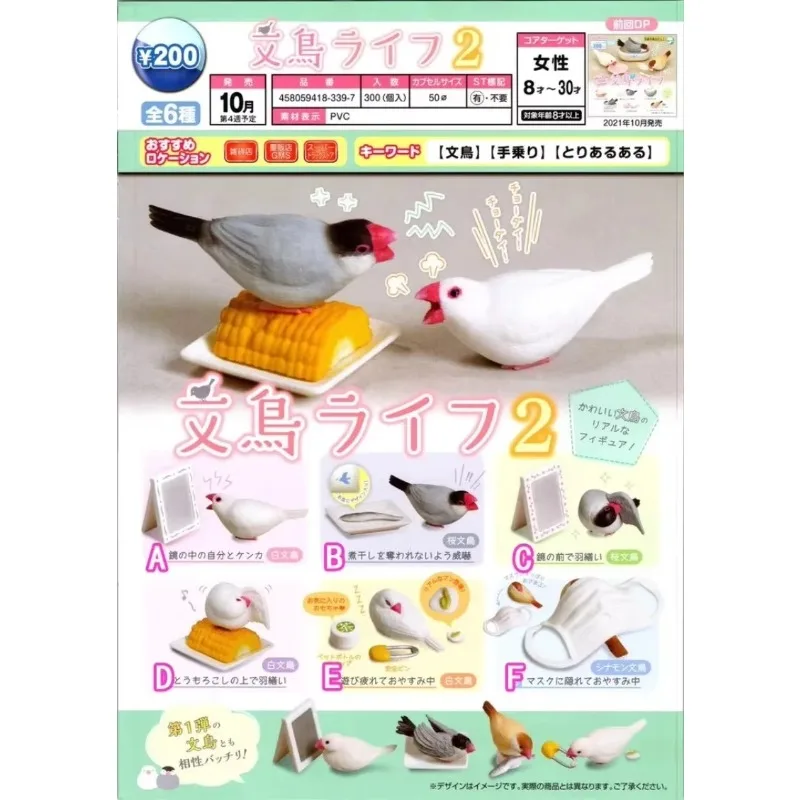 Tarlin Original Gashapon Kawaii Cute Anime Pet Wenbird Daily Life Bird Miniature Figure Gachapon Capsule Toys Gift
Tarlin Original Gashapon Kawaii Cute Anime Pet Wenbird Daily Life Bird Miniature Figure Gachapon Capsule Toys Gift