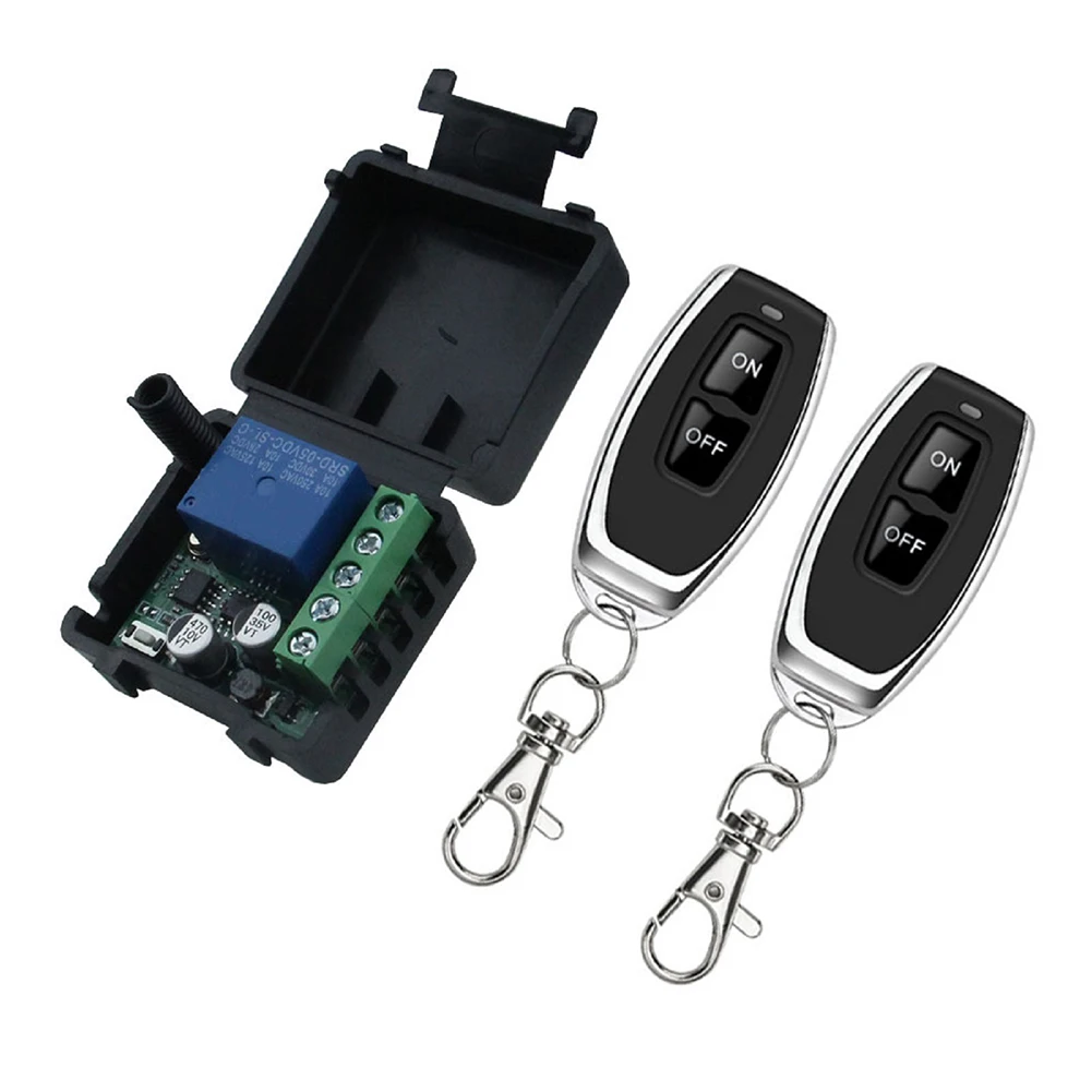 DC 5 24V Wireless Remote Control Switch RF 433MHz Transmitter 1 Channel with High Sensitivity and Secure Learning Code System
DC 5 24V Wireless Remote Control Switch RF 433MHz Transmitter 1 Channel with High Sensitivity and Secure Learning Code System