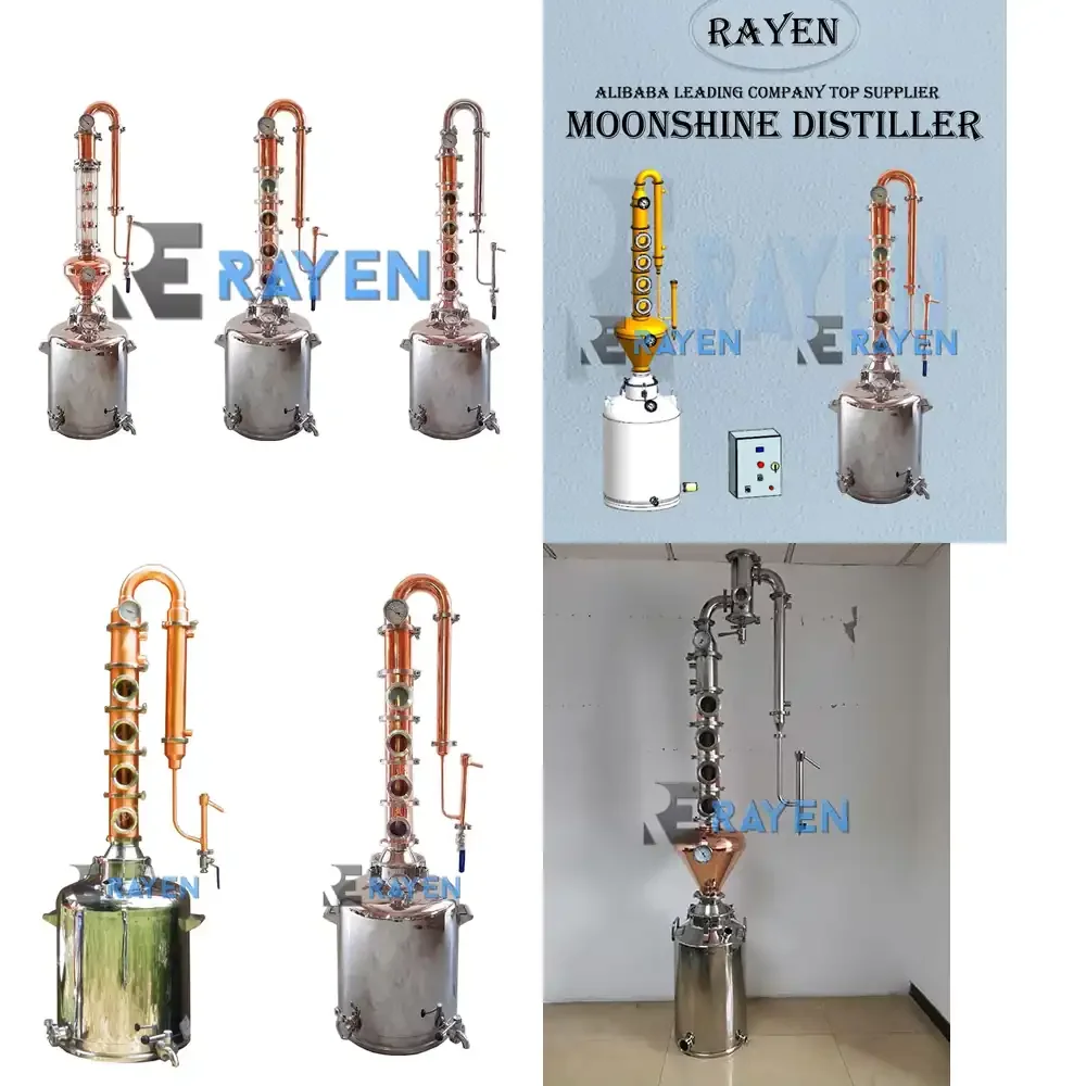 50L 70L 100L Copper Pot Electric Vodka Brandy Rum Gin Whiskey Still Distillery Equipment
50L 70L 100L Copper Pot Electric Vodka Brandy Rum Gin Whiskey Still Distillery Equipment