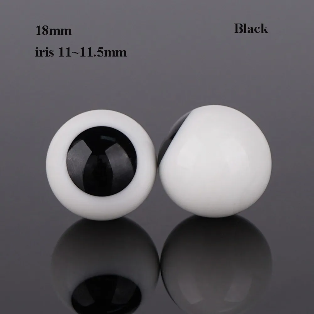 High Quality 18/20mm Glass Eyes Eyeball Brown Black Cute Safety Animal Toy Accessories 1/4 Small Iris Eyes For 1/6 BJD Dolls
High Quality 18/20mm Glass Eyes Eyeball Brown Black Cute Safety Animal Toy Accessories 1/4 Small Iris Eyes For 1/6 BJD Dolls
