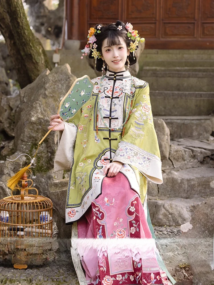 Chuan Dai iguang, женский антикварный костюм в китайском стиле, комплект тяжелой работы, цельная юбка с хвостом, ансамбль
Chuan Dai iguang, женский антикварный костюм в китайском стиле, комплект тяжелой работы, цельная юбка с хвостом, ансамбль