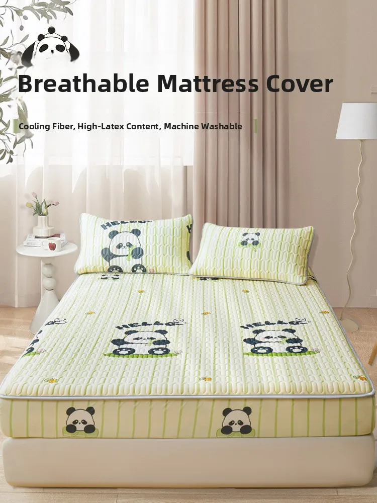 Ice Silk Bedding 2024 New Summer Latex Cool Mat Bed Canopy Style Protective Bedding Cover Breathable Comforter Duvet Quilt
Ice Silk Bedding 2024 New Summer Latex Cool Mat Bed Canopy Style Protective Bedding Cover Breathable Comforter Duvet Quilt