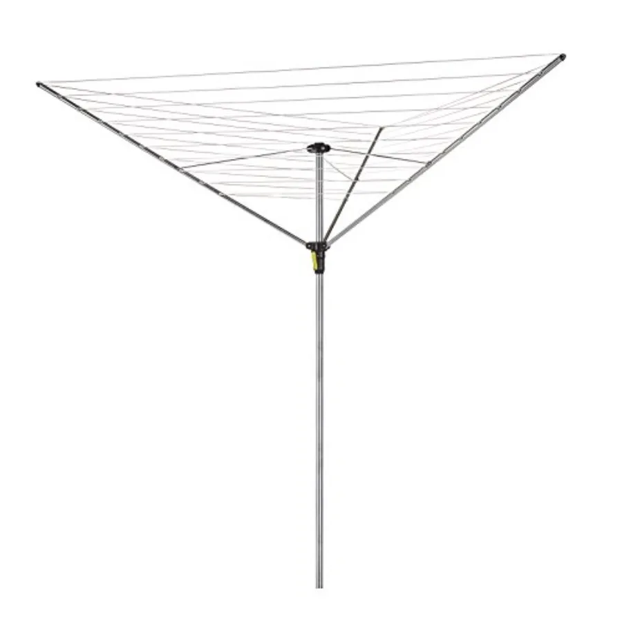 Easy Breeze 115 Ft. Round 3 Arm Rotary Clothesline Umbrella Drying Rack for Laundry Easy Operation
Easy Breeze 115 Ft. Round 3 Arm Rotary Clothesline Umbrella Drying Rack for Laundry Easy Operation
