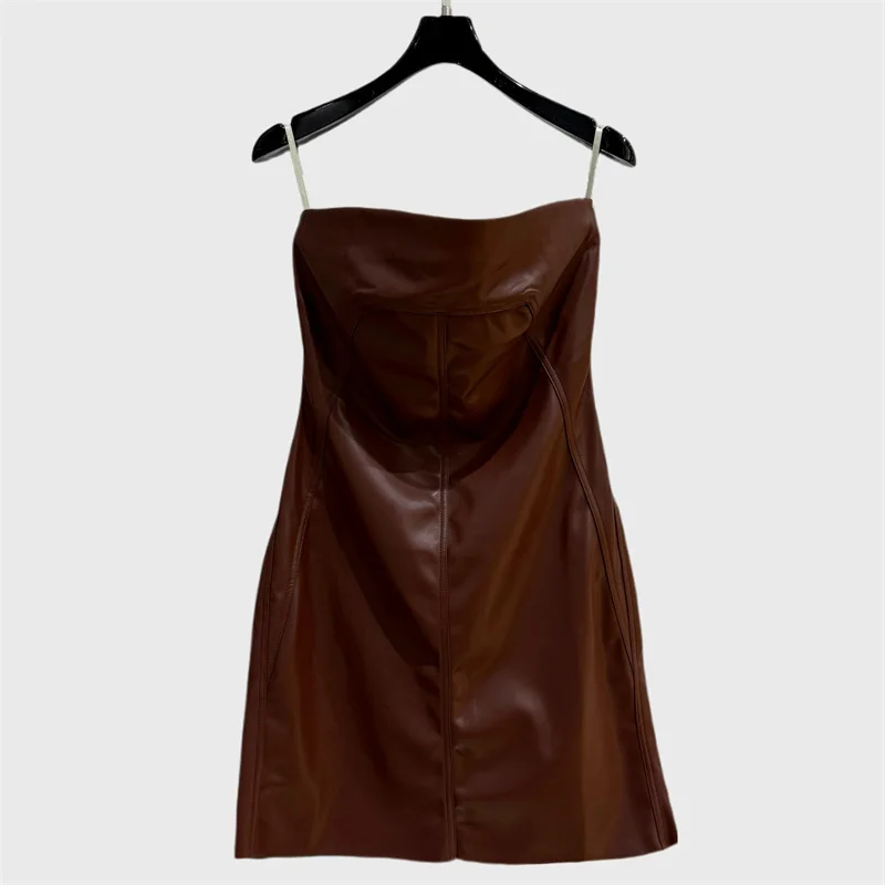 Женские платья Новое мини-платье из искусственной кожи на лето 2025 года. Сексуальные короткие платья без рукавов с открытой спиной. Банкетные вечерние платья.
Женские платья Новое мини-платье из искусственной кожи на лето 2025 года. Сексуальные короткие платья без рукавов с открытой спиной. Банкетные вечерние платья.