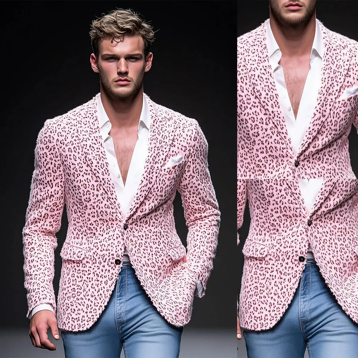 Luxury Customized 2 Pieces Sets Single-Breasted Men Suits Ropa Hombre Peaked Lapel Groom Tuxedos Male Party Prom B
Luxury Customized 2 Pieces Sets Single-Breasted Men Suits Ropa Hombre Peaked Lapel Groom Tuxedos Male Party Prom B