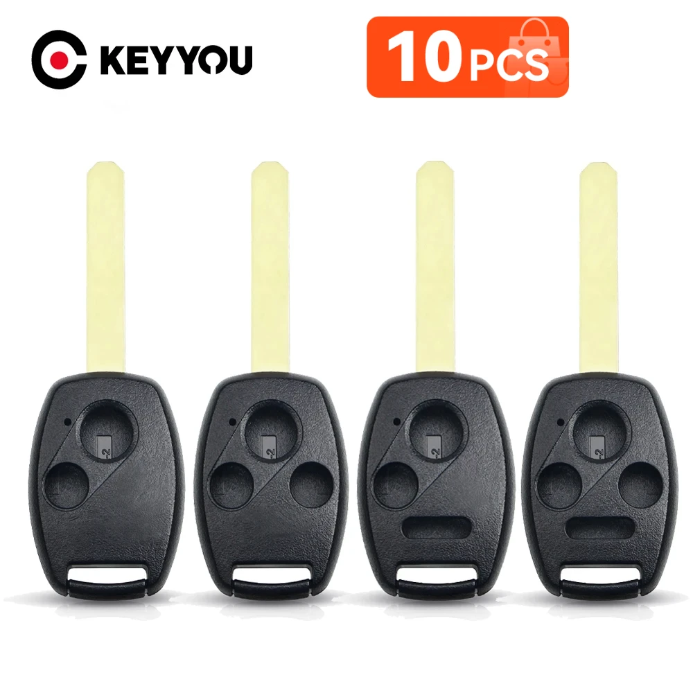 KEYYOU 10PCS For Honda CR-V Accord Element Pilot HR-V Fit City Jazz Odyssey Fleed 2/3/4 Buttons Remote Car Key Shell Case
KEYYOU 10PCS For Honda CR-V Accord Element Pilot HR-V Fit City Jazz Odyssey Fleed 2/3/4 Buttons Remote Car Key Shell Case