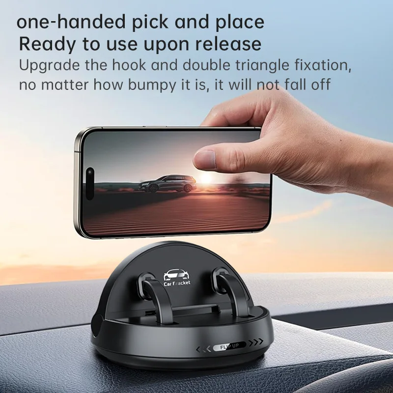 Автомобильный держатель для телефона на приборной панели, вращение на 360 градусов, держатель для телефона, крепление Smart Sensing, поддержка мобильного телефона для автомобильных аксессуаров
Автомобильный держатель для телефона на приборной панели, вращение на 360 градусов, держатель для телефона, крепление Smart Sensing, поддержка мобильного телефона для автомобильных аксессуаров
