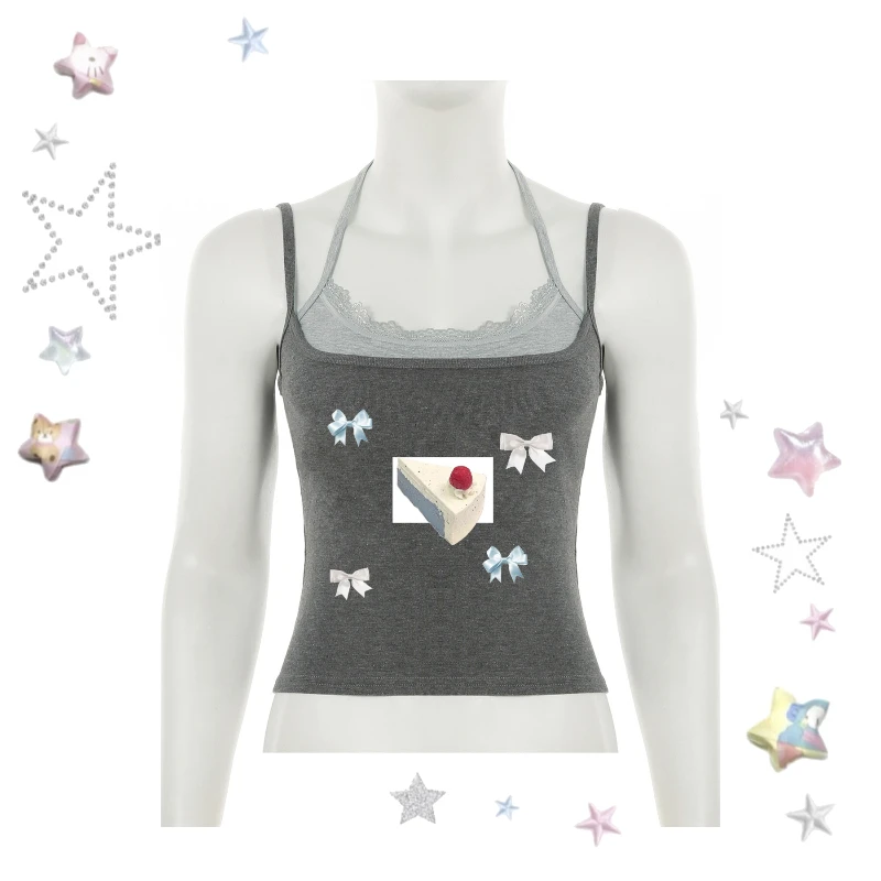 2025 annual leave two-piece vest Y2K casual street cake butterfly print comparison vest Korean soft sleeveless top shorts
2025 annual leave two-piece vest Y2K casual street cake butterfly print comparison vest Korean soft sleeveless top shorts