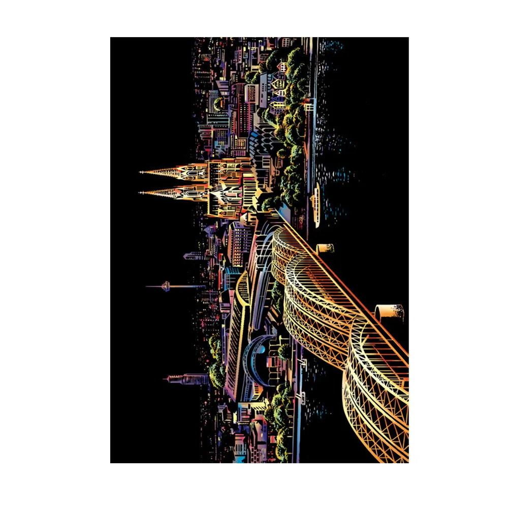 Набор для творчества: картина-антистресс для самостоятельного рисования, креативный подарок, аксессуары ручной работы, скрапинг
Набор для творчества: картина-антистресс для самостоятельного рисования, креативный подарок, аксессуары ручной работы, скрапинг