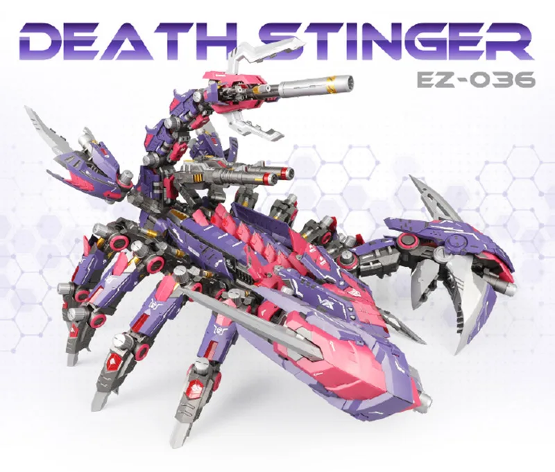ZA Model Mechanical Beast EZ-036 Death Stinger Assemble Model Action Figure Robot Collection Toys Gifts 50CM
ZA Model Mechanical Beast EZ-036 Death Stinger Assemble Model Action Figure Robot Collection Toys Gifts 50CM