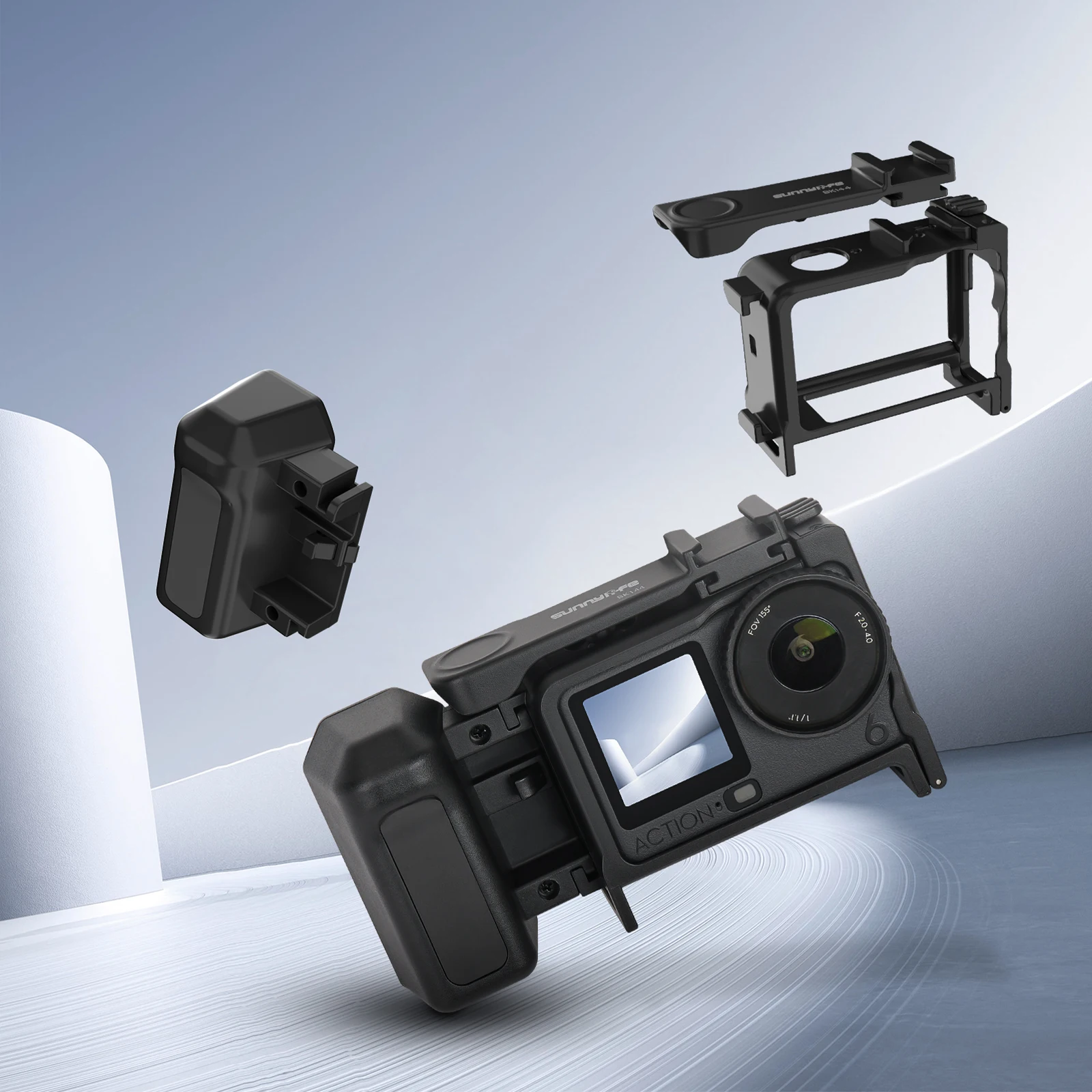 For DJI Action 6 2-in-1 Detachable Street Photography Handle Kit Protective Frame
For DJI Action 6 2-in-1 Detachable Street Photography Handle Kit Protective Frame