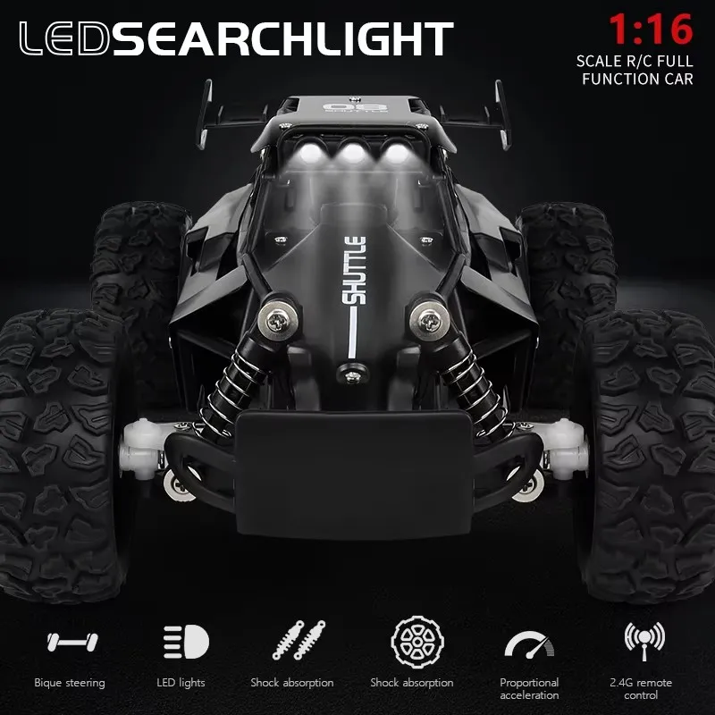 1: 16 Rc Car 2.4Ghz 4Wd Remote Control Off-Road Vehicle with Lights 20Km/h All Terrain Climbing Vehicle Outdoor Cars Boy Gifts
1: 16 Rc Car 2.4Ghz 4Wd Remote Control Off-Road Vehicle with Lights 20Km/h All Terrain Climbing Vehicle Outdoor Cars Boy Gifts