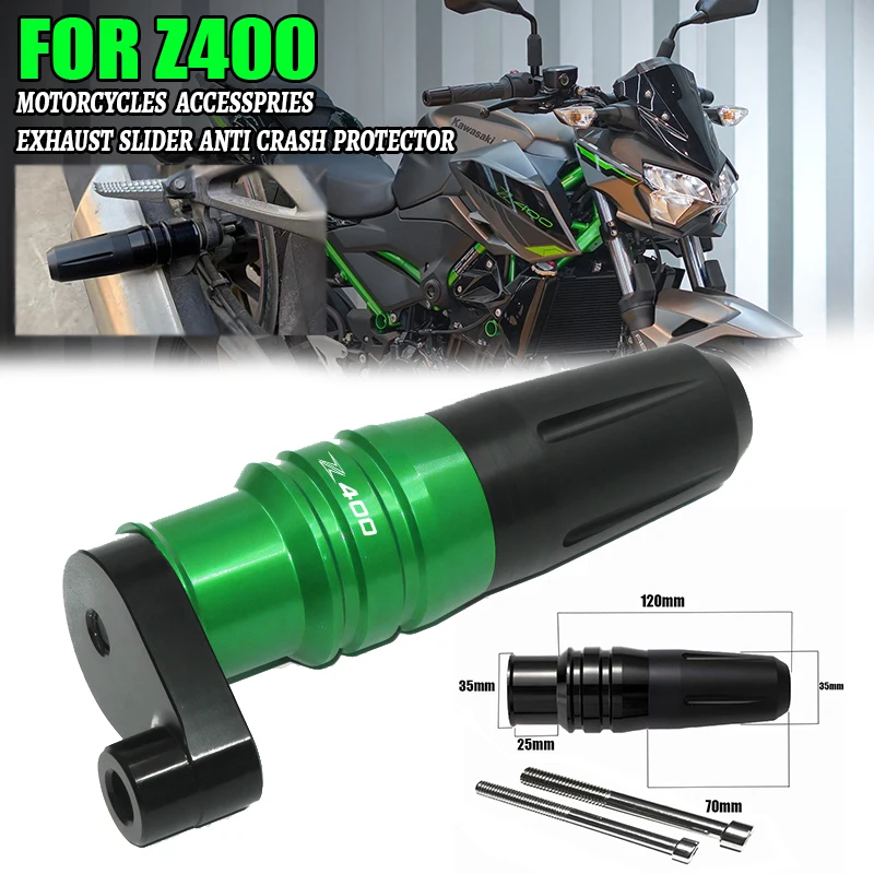 For z400 Ninja 400 Z400 Z 400 2018-2020 2021 2022 2023 2024 Motorcycle Frame Sliders Crash Pad Falling Protection Exhaust Slide
For z400 Ninja 400 Z400 Z 400 2018-2020 2021 2022 2023 2024 Motorcycle Frame Sliders Crash Pad Falling Protection Exhaust Slide
