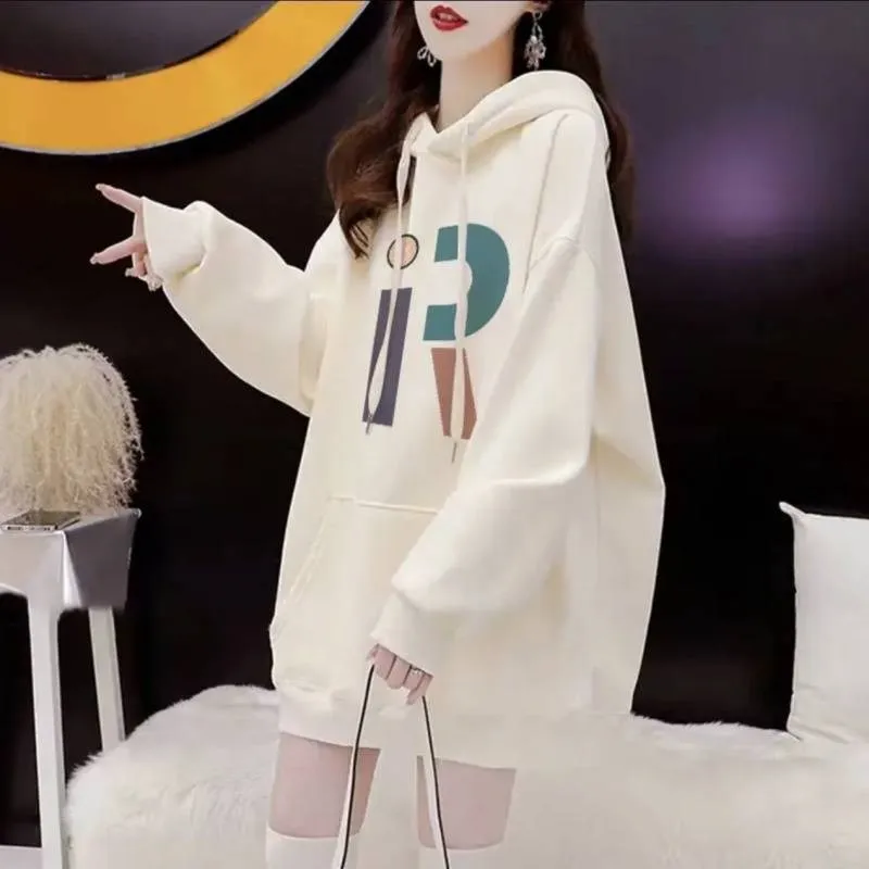Winter 2025 Women's Thickened Mid-Length Hooded Sweatshirt Casual Comfortable Hoodie Long Sleeve Zipper Closure Streetwear
Winter 2025 Women's Thickened Mid-Length Hooded Sweatshirt Casual Comfortable Hoodie Long Sleeve Zipper Closure Streetwear